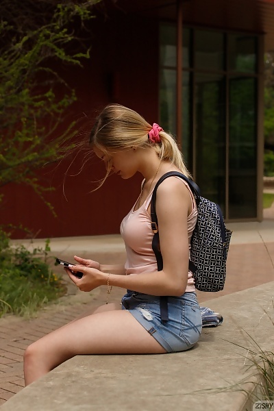 Amber Moore in Christian Campus Review from Zishy