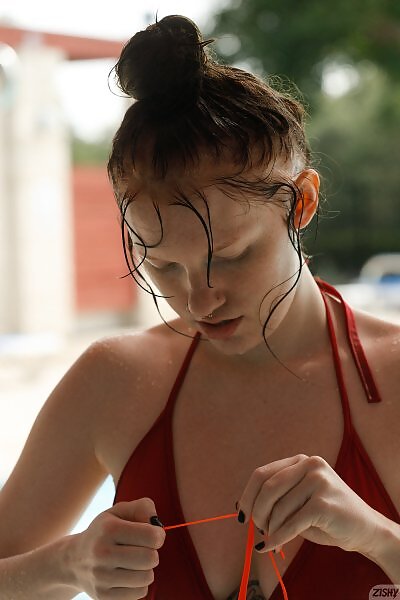 Emberlynn Schmidt in Texas Swimming 2 from Zishy
